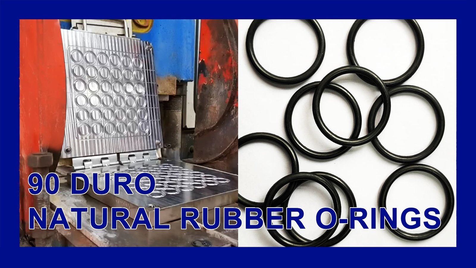 Natural Rubber O-ring with 90 duro